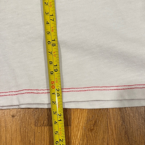 Nebraska Red and White Short Sleeve Tee - Picture 7 of 16